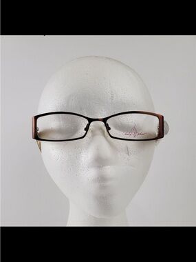 Brown Rectangular Reading Glasses - BabyPhat Women's Eyewear